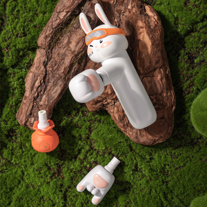 2026 Maßgefertigte Mini Elektrische Vibrations-Massagepistole Hochwertige Tiefengewebe-Faszien-Muskel-Körpermassagegerät mit 4 Aufsätzen Bestseller - Product Image 1