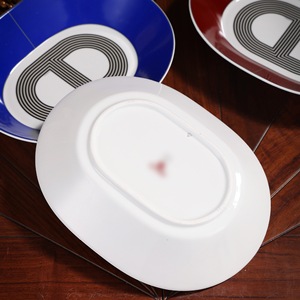 Korean-style Minimalist Solid Color Dessert Plates Western-style Japanese-style <b>Light</b> Luxury Round Tableware for Hotel Meal Use - Product Image 5