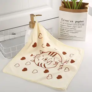 Paños de microfibra para bebés y niños, paños de toalla pequeños cuadrados, suaves y absorbentes, baratos, personalizados, a la venta