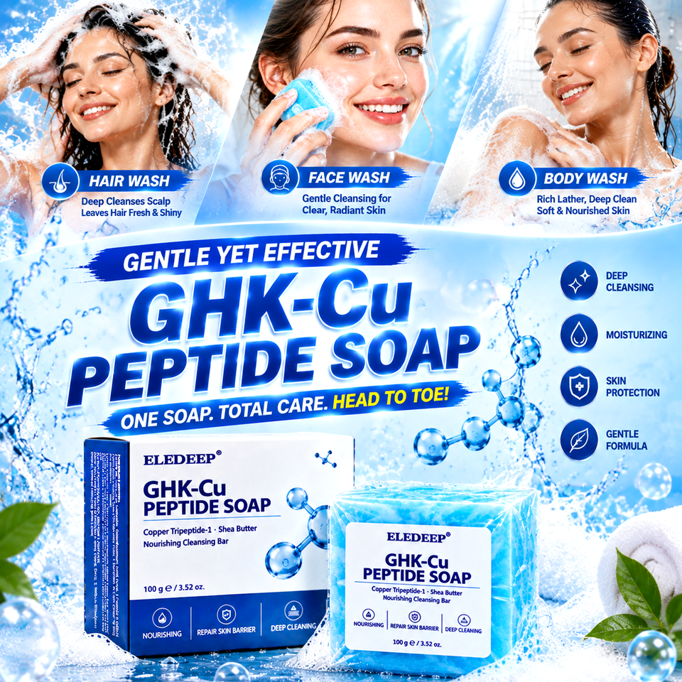 Private Label GHK-Cu Copper Peptide Soap for Face and Body With ...