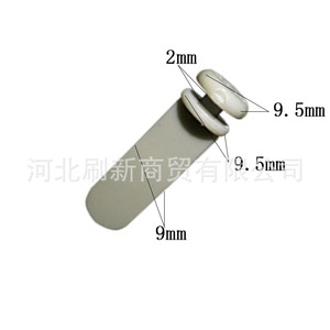 Curtain <b>Hooks</b> <b>Plastic</b> Cylinder 9mm 9.5mm 2mm For Curtain Rods And Tracks - Product Image 2