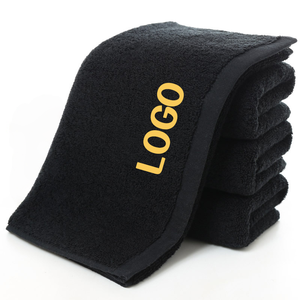 Serviettes de bain en coton naturel blanchi de marque haut de gamme Rouya modèle A75, ultra absorbantes, séchage rapide, écologiques, couleur unie, pour la maison et l'hôtel - Product Image 4