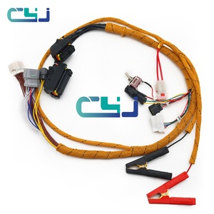 Arnés de cableado de arranque del motor 6WG1 4UK1 6HK1 4HK1 para excavadora ISUZU, cable de prueba de arranque, piezas de maquinaria de construcción - Product Image 6