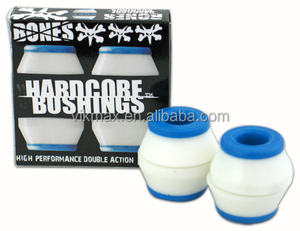 Buses de skateboard noires rigides en matériau souple et durable - Product Image 3