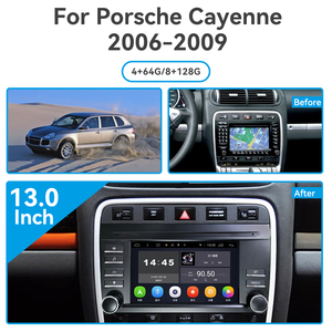 13.0 inch màn hình cho Porsche Cayenne 2006-2009 HD Blu-ray màn hình lớn GPS navigation tự động đơn vị đứng đầu đài phát thanh phương tiện truyền thông - Product Image 5