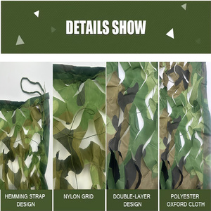 Masque <span class=keywords><strong>de</strong></span> <span class=keywords><strong>camouflage</strong></span> OEM/ODM en maille nylon et tissu Oxford pliable pour la chasse, la pêche, le camping, le tir et la protection solaire - Product Image 4