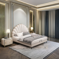 Lit moderne et simple pour adultes ou enfants avec rangement pour mobilier de chambre Lits rembourrés