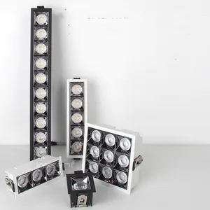 Ce Rohs Saa Gecertificeerd 41W Smalle Stralingshoek Led Spotlight Plafond Led Grille Licht Verzonken Led High Power Lamp