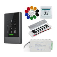 K2 K2F Lector de Tarjetas para Control de Acceso con Teclado Táctil y WiFi para Puertas de Seguridad Exteriores a Prueba de Agua con APP TTlock y TThotel