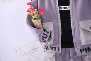 Set di <span class=keywords><strong>abbigliamento</strong></span> Casual per la sudorazione del bambino maglioni all'uncinetto maschili per ragazzi Set di pantaloni della cina - Product Image 4
