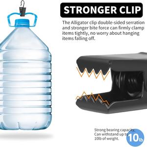 Hanging Party String Lights Iron Drapery Hooks <b>Curtain</b> Clips Hooks <b>for</b> Camper Awning - Product Image 3