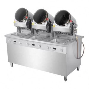 เครื่องทำข้าวผัดเชิงพาณิชย์ ความจุ 1.5-9.3 ลิตร หมุนได้ - Product Image 1