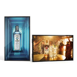 Visign đứng ngoài trời màn hình ba màn hình IP66 cao màn hình sáng chống chói kính hiển thị menu ngoài trời cho drivethrough - Product Image 3