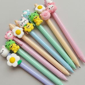 Protector de Lápiz de PVC con Imagen de Animal de Dibujos Animados, Extensor de Lápiz de Plástico para Niños con Cubierta Estilo Amor, Adornos para Lápices - Product Image 5