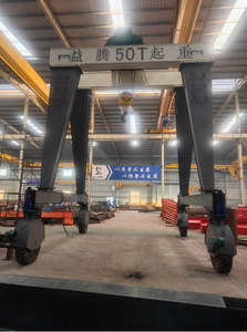 Bán Hàng Trực Tiếp 80 Tấn Tùy Chỉnh Ngoài Trời Điều Khiển Điện Thiết Bị Xây Dựng Rắn Cao Su Lốp Giàn Cẩu Nhà Máy Sản Phẩm - Product Image 2