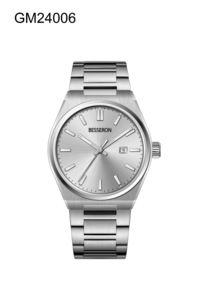 Reloj de Cuarzo de Acero Inoxidable 316L para Negocios con Indicadores Luminosos y Resistencia al Agua de 5 ATM para Uso Profesional - Product Image 2