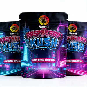 ถุงฟิล์มโพลีเอสเตอร์แบบตั้งได้สำหรับอาหารเด็กเกรดอาหาร ขนาด 3.5 กรัม ผิวสัมผัสนุ่มด้าน ป้องกันกลิ่น ปิดผนึกได้ พิมพ์โลโก้ได้ตามต้องการ - Product Image 6