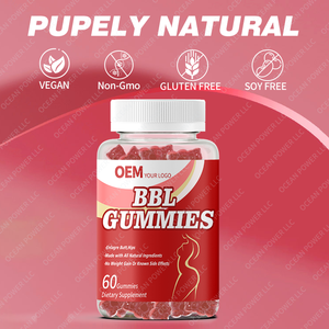 OEM nhãn hiệu riêng phụ nữ BBL mông tăng cường <span class=keywords><strong>hip</strong></span> mở rộng Gummies BBL Gummies - Product Image 5