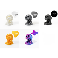 Tour à dés classique en PLA imprimé en 3D, motif squelettes, pour accessoires, cadeau et ensemble de dés, décoration d'Halloween, fantômes et squelettes