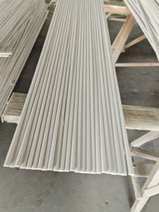 Moldura <span class=keywords><strong>de</strong></span> <span class=keywords><strong>madera</strong></span> imprimada blanca <span class=keywords><strong>de</strong></span> diseño moderno, moldura pequeña redonda, MDF duradero y pino <span class=keywords><strong>para</strong></span> aplicaciones hoteleras - Product Image 6