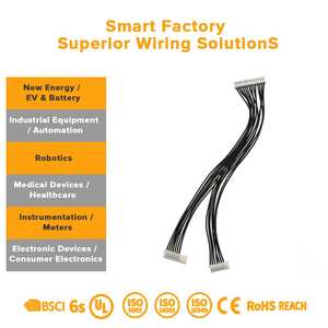 Kabel Multikonduktor Terlindung UL1015 22 AWG dengan Selubung PVC, Kawat Kontrol Tembaga Berlapis Timah untuk Perangkat Elektronik - Product Image 3