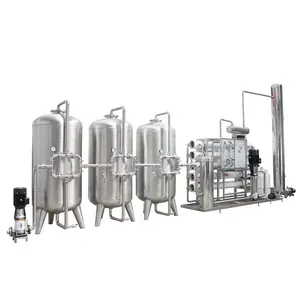 RO pure water filter system mineral water treatment system plant for drinking water