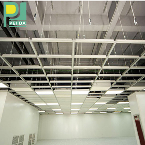Grille en T galvanisée de barre en T de faux <span class=keywords><strong>plafond</strong></span> en métal de prix <span class=keywords><strong>bas</strong></span> pour la <span class=keywords><strong>suspension</strong></span> de <span class=keywords><strong>plafond</strong></span> - Product Image 2