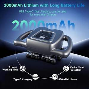 Pistolet de massage à percussion portable à 24 têtes, best-seller <span class=keywords><strong>Amazon</strong></span>, silencieux, rechargeable, pour le corps - Product Image 4