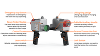 TIPTOPLASER Nouvelle machine de nettoyage au laser pulsé portable 500W pour l'élimination de la rouille, de la peinture et de l'oxyde, équipement de nettoyage des métaux avec certification CE