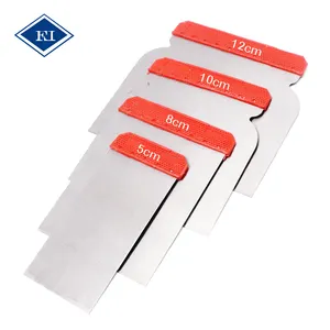 4-piece flexible Muti-purpose stainless steel cleaning scraper Japanese spatula drywall tool putty knife set