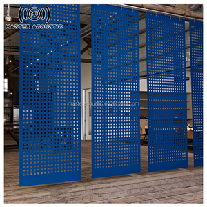 MJ Master Acoustic có thể gập lại phân vùng màn hình polyester không thấm nước cho văn phòng thương mại sử dụng âm thanh hấp thụ thiết kế thân thiện với môi trường - Product Image 1