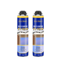 Mousses de PU 650g ODM d'usine, Marque personnalisée |   Isolation phonique, pour le remplissage des cavités des portes intérieures