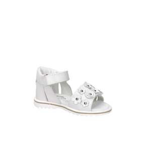 Balducci Girls' Sandal White 22 Cm Heel <b>Flat</b> Sandals - Product Image 2