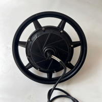Moteur de moyeu 120KM/H 14x2.125 pour roue de vélo électrique 48V 60V 72V 1500W-3500W, sans balais, haute vitesse 1200RPM pour trottinette électrique