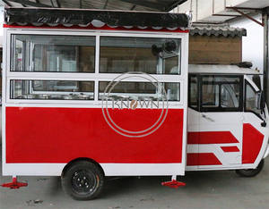 Chariot de vente ambulante de crème glacée électrique à 3 roues 2025, chariot de vente de nourriture de rue, camion de vente de nourriture rapide, tricycle à hot-dogs - Product Image 3