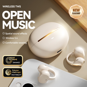 Écouteurs intra-auriculaires M136 avec clip d'oreille, suppression du bruit, appels HD et son 720p °   Son spatial cinématique - Product Image 6