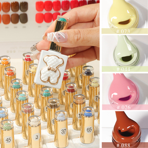 ZRKGEL OEM Teddy Bear TPO Hema Free 100 Colori Kit Gel UV Non Tossico Smalto per Unghie Professionale Set Gel Polish Effetto Jelly in Bottiglia per Designer - Product Image 4
