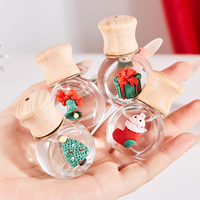 Parfum de voiture bonhomme de neige de marque privée OEM mignon désodorisant de Noël décoration Spa et parfum cadeau