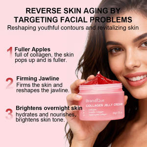 كريم ترطيب للوجه مضاد للشيخوخة ومفتح للبشرة بمستخلصات نباتية طبيعية للعناية بالبشرة أثناء الليل - Product Image 4