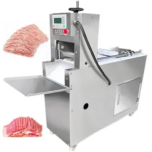 Automatic Frozen Meat Slicing Machine / Meat Slicer /sausage Bacon Beef Mutton Slicing Cutting Machine