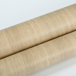 Phổ biến bán buôn gỗ hạt Vinyl đàn hồi bàn tiệc bao gồm nội thất nhà vinyl bọc cho tủ và phòng khách - Product Image 4