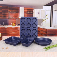 Fabricant Batterie de cuisine antiadhésive personnalisée en aluminium Batterie de cuisine à induction Batterie de cuisine Batterie de cuisine Outils de pâtisserie