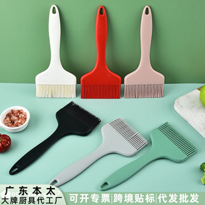 Pinceau à huile large en silicone 21 cm, tête de 9,1 cm, pour cuisine, pâtisserie, crêpes, non-déchirable, résistant à la chaleur - Product Image 3