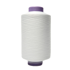 Chất Lượng Cao 70D Polyamide Sợi 100% <span class=keywords><strong>Nylon</strong></span> 6 Dty Đàn Hồi Kết Cấu Đàn Hồi 70D/24F Màu Nguyên Trắng Hank Dope Nhuộm Đan - Product Image 2