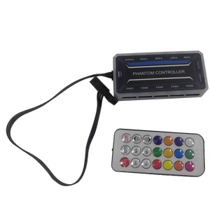 ตัวควบคุมไฟ <span class=keywords><strong>RGB</strong></span> 6 พิน พัดลม LED ตัวควบคุมไฟ <span class=keywords><strong>RGB</strong></span> แบบฮับ พัดลม <span class=keywords><strong>RGB</strong></span> ขนาด 120 มม. - Product Image 1