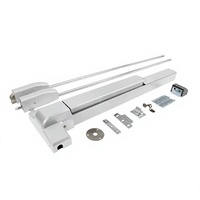 Dispositif de sortie vertical en acier inoxydable 304 peint ignifuge, 650 mm/800 mm/1000 mm, personnalisé pour porte à double battant