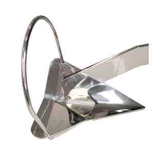 <span class=keywords><strong>Ancre</strong></span> de bateau en acier inoxydable 316 ISURE MARINE, <span class=keywords><strong>ancre</strong></span> de type Delta (10 kg), 22 lb, qualité marine robuste, polie - Product Image 4