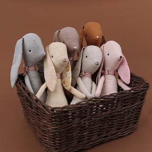 Cadeau de Pâques : Peluche Lapin Bébé, Jouet Apaisant pour Nouveau-né, Jouet Éducatif Doux pour Nourrisson, Accessoire Photo pour Bébé - Product Image 5