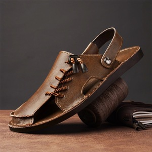 Sandalias Ajustables y Convertibles para Hombre 2026, Sandalias Casuales Cosidas a Mano, Calzado Ligero para Uso Diario, Ideales para Caminatas Urbanas Informales - Product Image 2