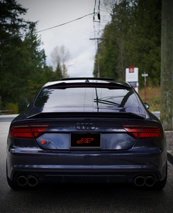 สปอยเลอร์หลังคาร์บอนไฟเบอร์ทรง C7 KT สำหรับ Audi A7 S7 ชุดแต่ง Bodykit ปี 2012-2018 - Product Image 4